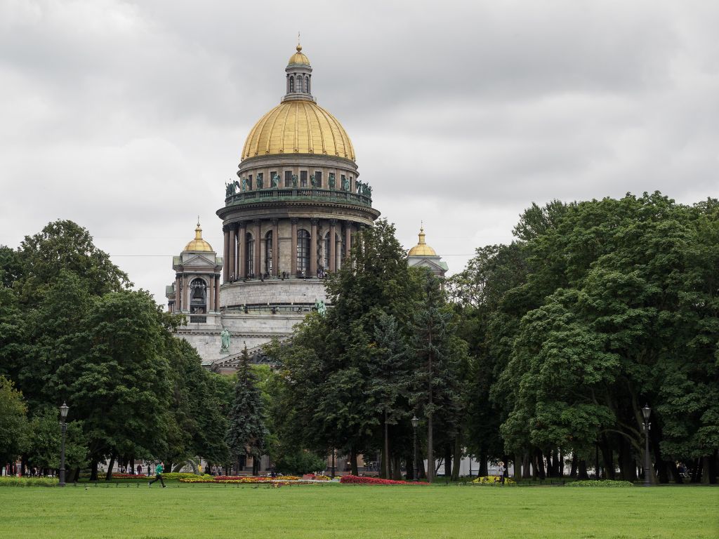 Приближение к Исаакиевскому собору