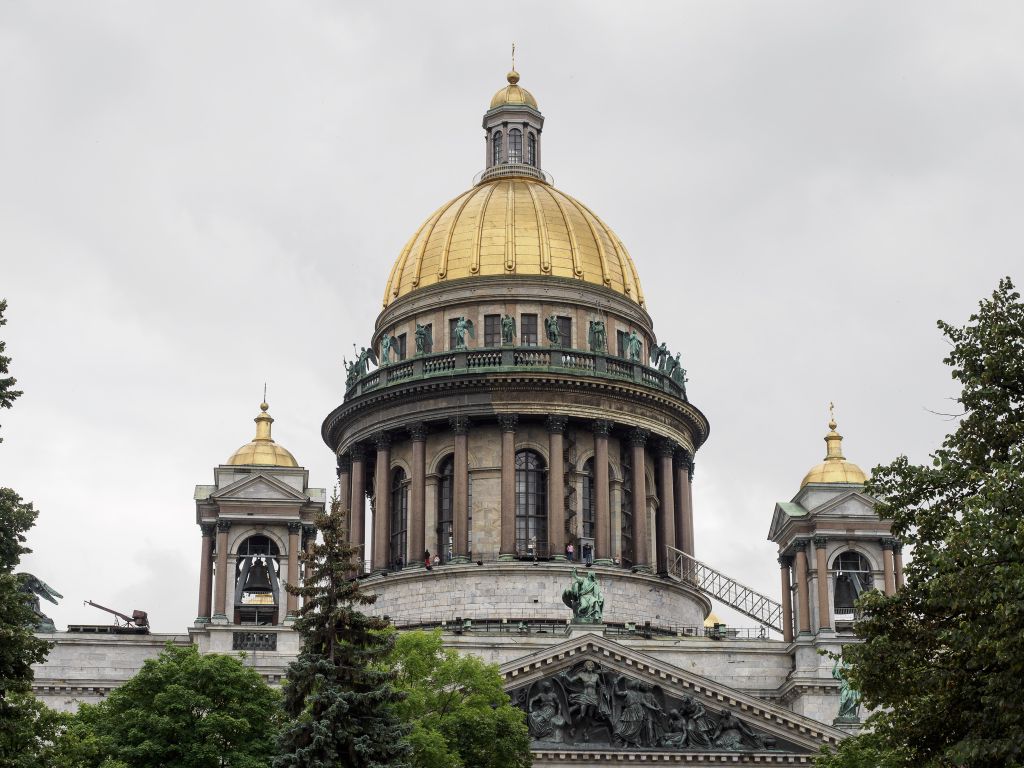 Приближение к Исаакиевскому собору